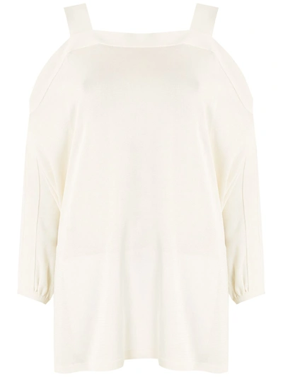Shop Egrey Could Shoulders Blouse In White