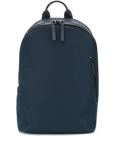 Shop Troubadour Plain Backpack In Blue