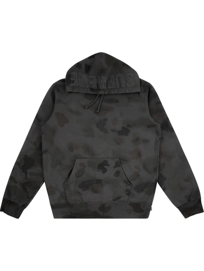 Shop Supreme Overdyed Hoodie In Black