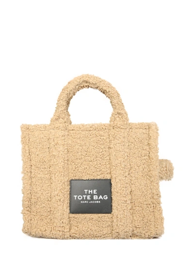 Shop Marc Jacobs Small The Traveler Tote Bag In Beige