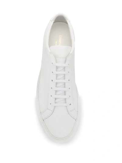 Shop Common Projects Achilles Low Sneakers In White