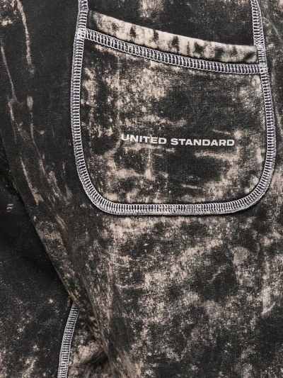 Shop United Standard Glitch Logo Track Pants In Black