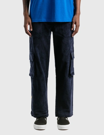 Shop Dime Corduroy Cargo Pants In Blue