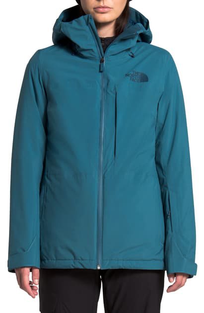 north face blue waterproof jacket