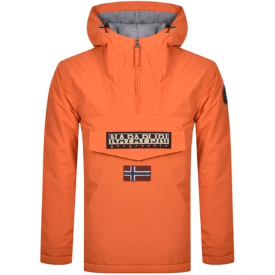 Shop Napapijri Rainforest C Winter Jacket Orange