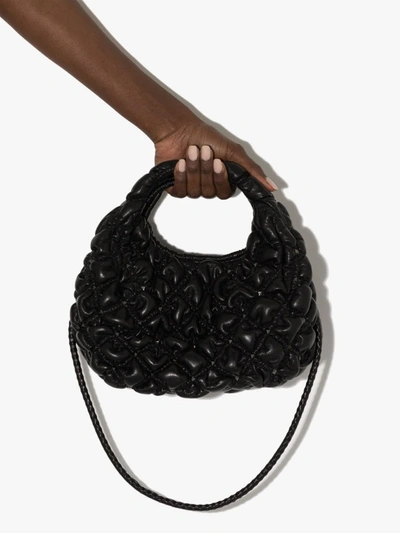 Shop Valentino Kleine 'beehive' Schultertasche In Black