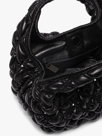 Shop Valentino Kleine 'beehive' Schultertasche In Black