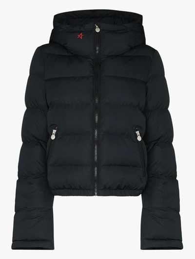 Shop Perfect Moment Polar Flare Zip-up Ski Jacket In Black