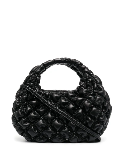 Shop Valentino Spikeme Hobo Tote Bag In 黑色