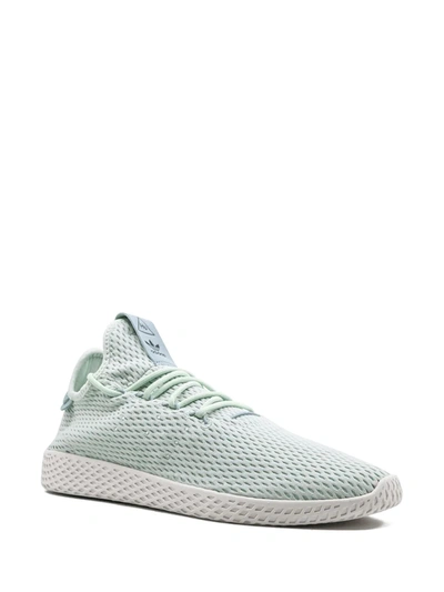adidas Originals x Pharrell Williams Tennis HU Sneakers In Gray