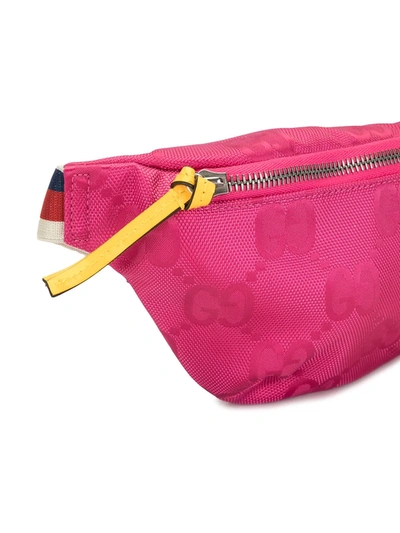 Shop Gucci Off The Grid Belt Bag In Pink
