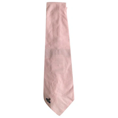 Pre-owned Vivienne Westwood Pink Cotton Ties