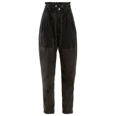 Pre-owned Isabel Marant Black Cotton Jeans