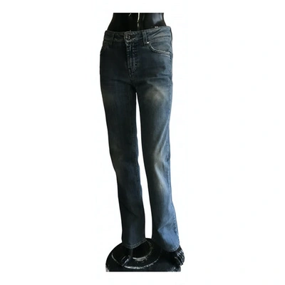 Pre-owned Hugo Boss Straight Jeans In Blue