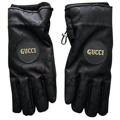 Pre-owned Gucci Black Gloves