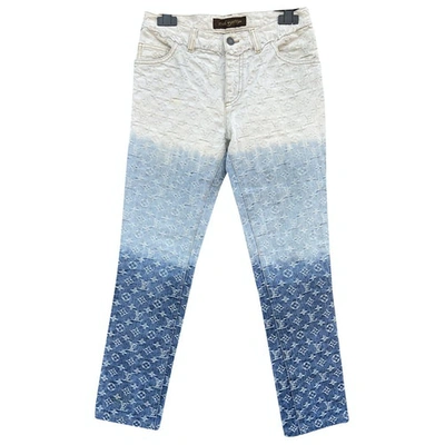 Pre-owned Louis Vuitton Multicolour Denim - Jeans Jeans