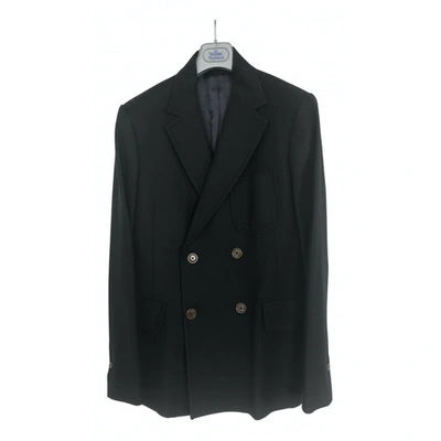 Pre-owned Vivienne Westwood Wool Vest In Navy