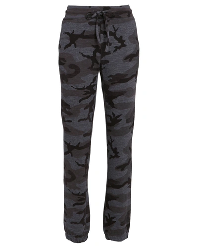 Shop Rails Kingston Camouflage Terry Sweatpants In Dark Grey