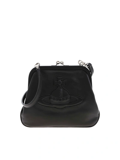 Shop Vivienne Westwood Chelsea Vivienne's Clutch Bag In Black