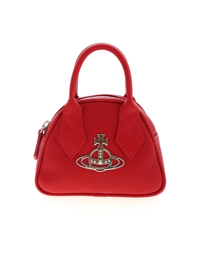 Shop Vivienne Westwood Johanna Mini Yasmine Bag In Red