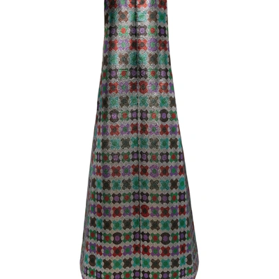 La Doublej Juno Geometric-print Dress In Groovy Dot