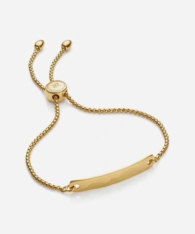 Shop Monica Vinader Gold Plated Vermeil Silver Havana Mini Chain Friendship Bracelet