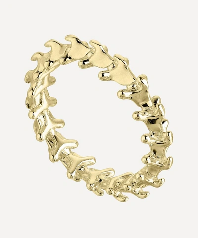 Shop Shaun Leane Gold Plated Vermeil Silver Serpent's Trace Band Ring