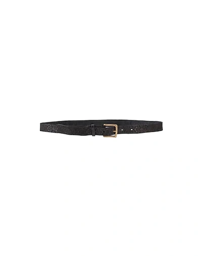 Shop Campomaggi Woman Belt Black Size 42 Cowhide