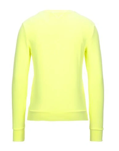 Shop Hydrogen Sweatshirts In Yellow