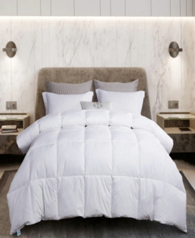 Shop Martha Stewart Collection 75%/25% White Goose Feather & Down Comforter, Full/queen, Created For Macy's