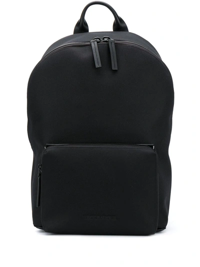 Shop Troubadour Slipstream Zipped Backpack In Black