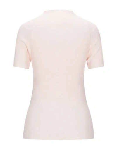 Shop Celine Turtleneck In Light Pink