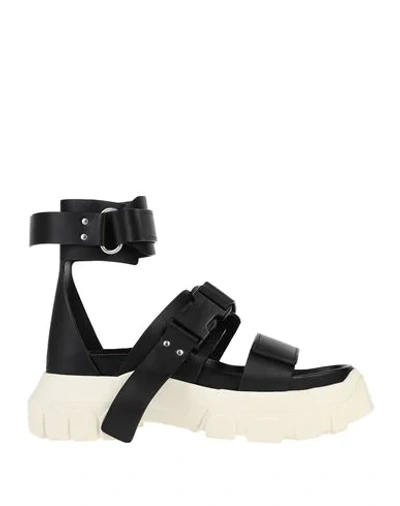 Shop Rick Owens Sandals In Black