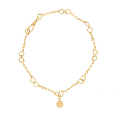 Shop Alighieri The Ancient Forest Chocker In Gold