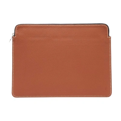 Shop Moreau Paris Macbook Pouch In Gold