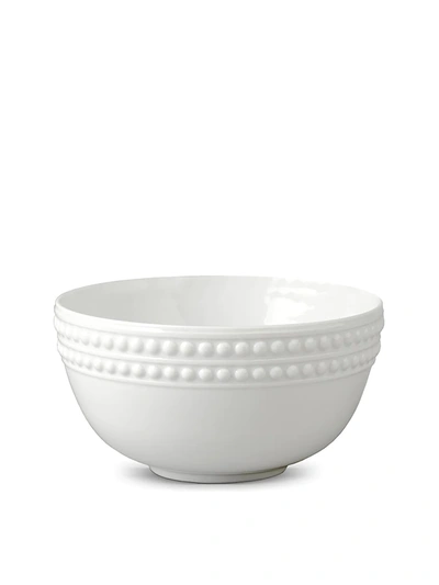 Shop L'objet Perlee White Cereal Bowl