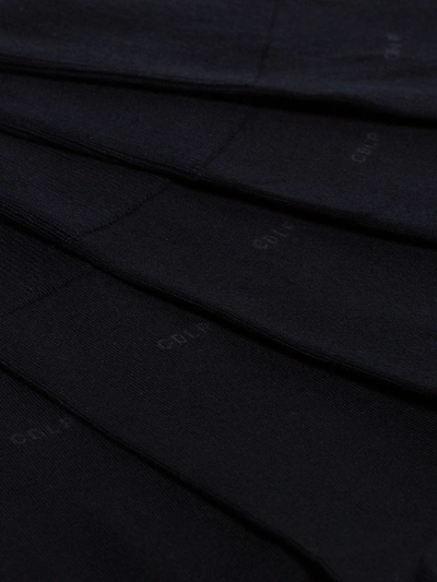 LOGO针织袜五件组