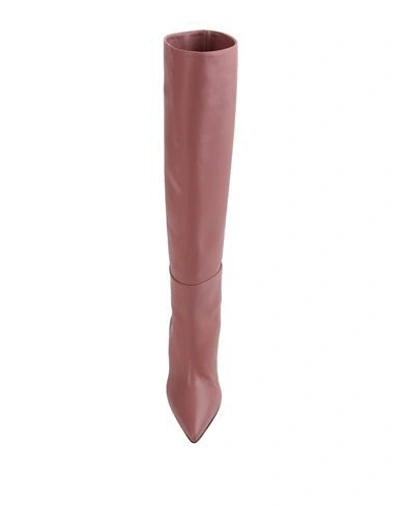 Shop L'autre Chose L' Autre Chose Woman Knee Boots Pastel Pink Size 8 Soft Leather