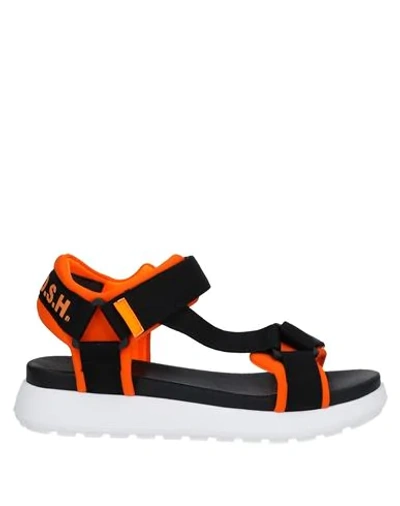 Shop P.a.r.o.s.h Sandals In Orange