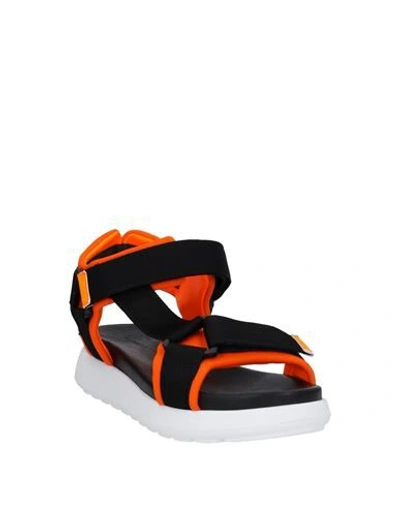 Shop P.a.r.o.s.h Sandals In Orange