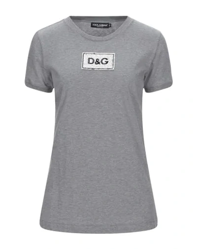 Dolce & Gabbana T-shirts In Grey