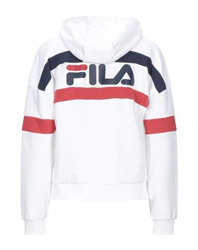 Shop Fila Sweatshirts In White