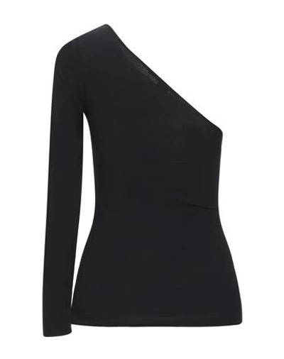 Shop Stella Mccartney Woman Sweater Black Size 8-10 Viscose, Polyester
