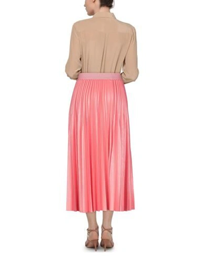 Shop Givenchy 3/4 Length Skirts In Pink