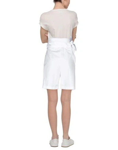 Mauro Grifoni Grifoni Woman Shorts & Bermuda Shorts White Size 4 Cotton In White