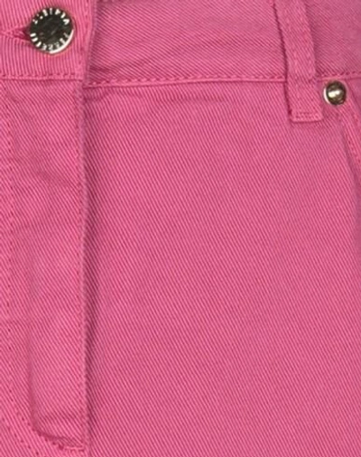 Alberta Ferretti Denim Skirts In Purple