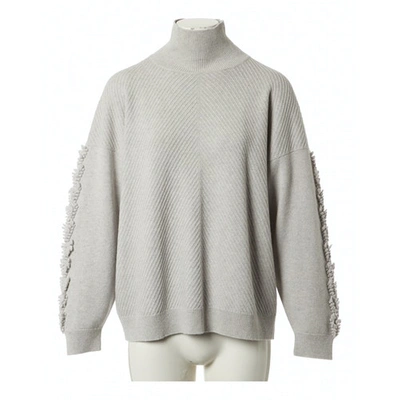 Pre-owned Barrie Grey Cashmere Knitwear