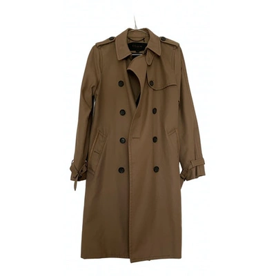 Pre-owned Coach Cotton Trench Coat