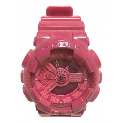 Pre-owned G-shock Pink Watch