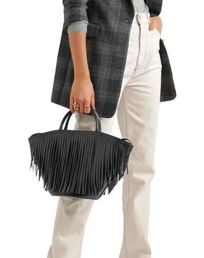 Shop Trademark Handbags In Black